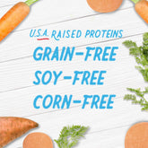 Dogs Love Duck & Carrot Jerky Treats – Premium, Filler-Free Dog Treats, 2.5 lb Bag