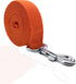 5 FT Strong Dog Leash, Nylon Dog Leashes for Small Medium Large Dogs Orange