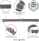 Durable Adjustable Dog Collar with Bowtie – Comfortable Fit for X-Large Dogs, 16-26 Inch Neck
