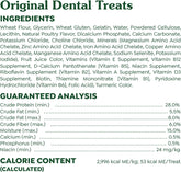 Original Large Dental Dog Treats – 54 oz Pack, 34 Treats for Teeth Cleaning & Fresh Breath